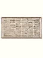 Large Beige 3D Textured Wall Art, Minimalist Painting,neutral Plaster Painting, Wabi-sabi Wall Art,handmade Painting, Modern Living Room Art -SJ#0334