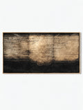 Wabi-Sabi Abstract Wall Art _ Black & Beige Abstract Wall Art –SJ#0140