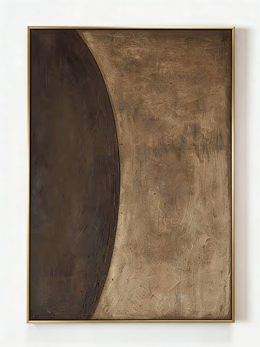 Wabi-Sabi Minimalist Abstract Painting – SJ#0072