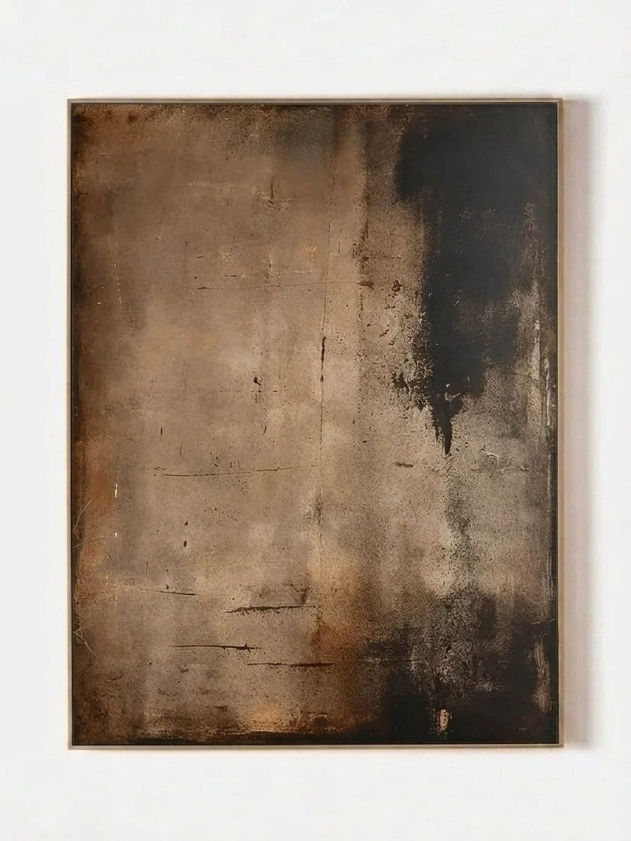 Wabi-Sabi Abstract Tranquility Painting – SJ#0069