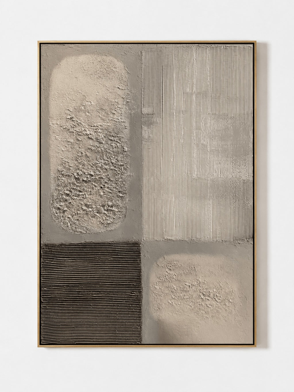 Modern Textured Abstract Wall Art – SJ#0061