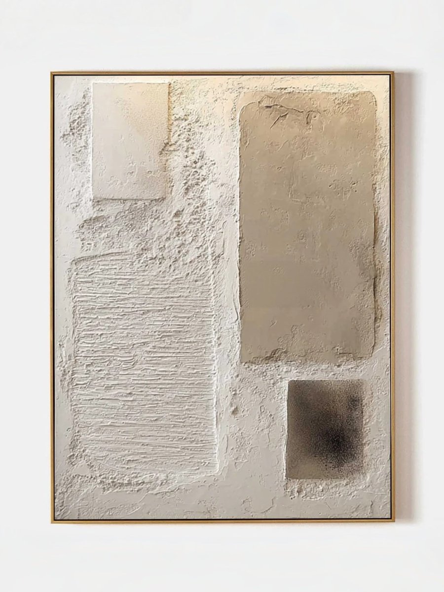 Wabi-Sabi Abstract Heavy Wall Art – SJ#0054