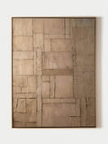 Wabi-Sabi Brown Texture Wall Art – SJ#0083