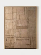 Wabi-Sabi Brown Texture Wall Art – SJ#0083