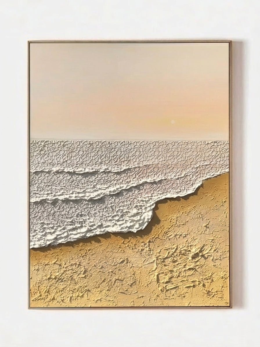 Wabi-Sabi Abstract Beach Wall Art – SJ#0076