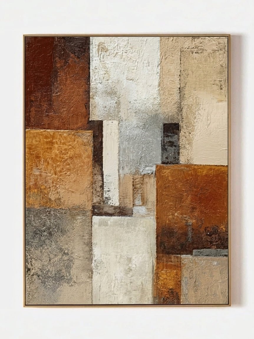 Modern Industrial Abstract Wall Art – SR#0184 _ SJ#0075