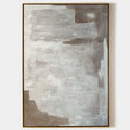 Large Gray Minimalist Abstract Can-SJ#0176