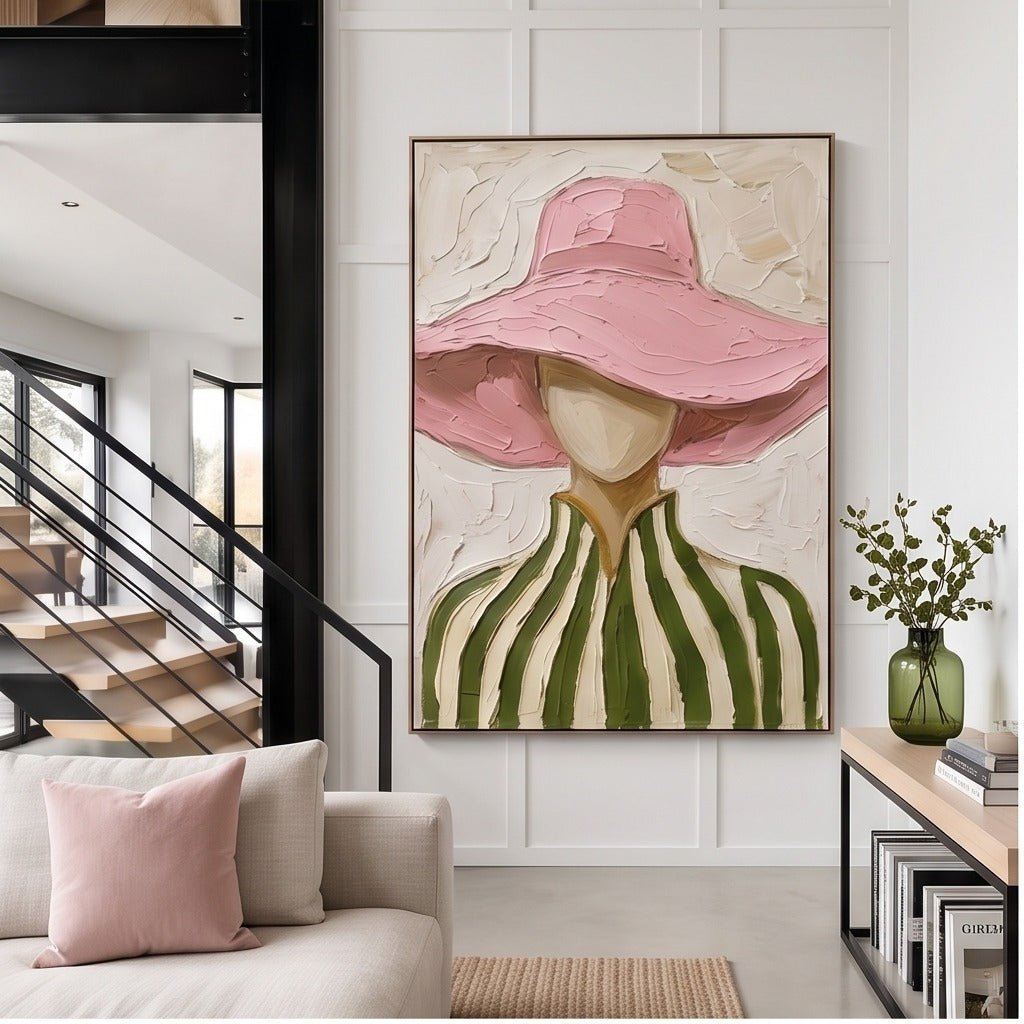 Modern Fashion Portrait Wall Art-SJ#0341