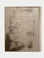Wabi-Sabi Geometric Texture Wall Art – SJ#0084
