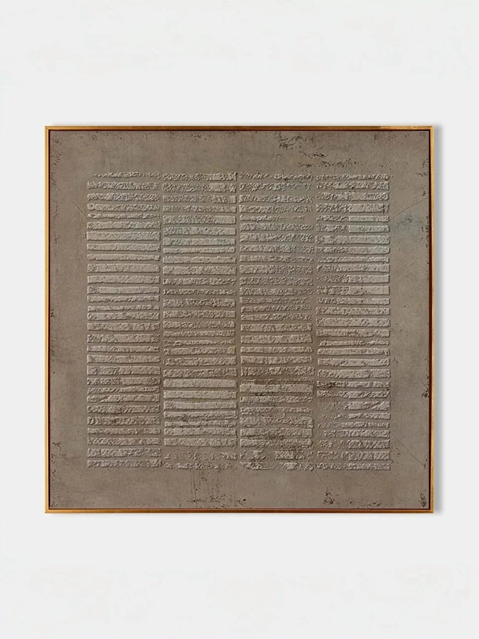 Wabi-Sabi Textured Earth Tone Wall Art-#0001