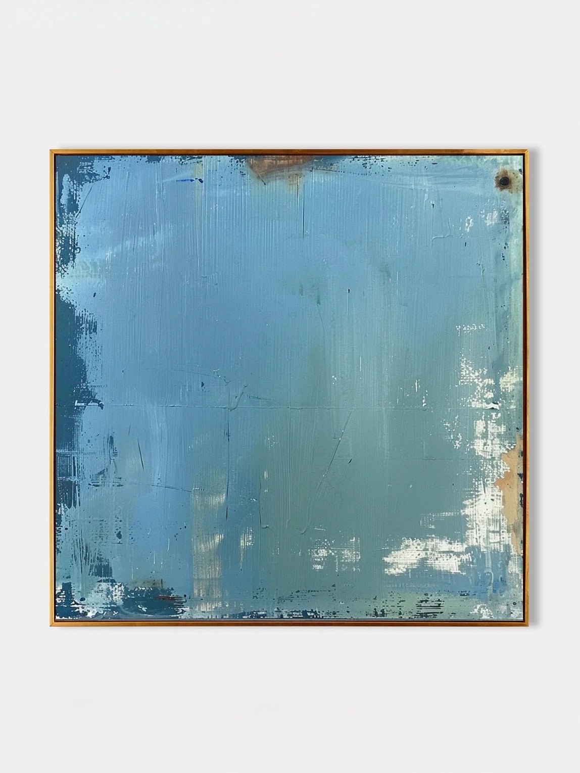 Blue Minimalist Abstract Wall Art – #SJ0033