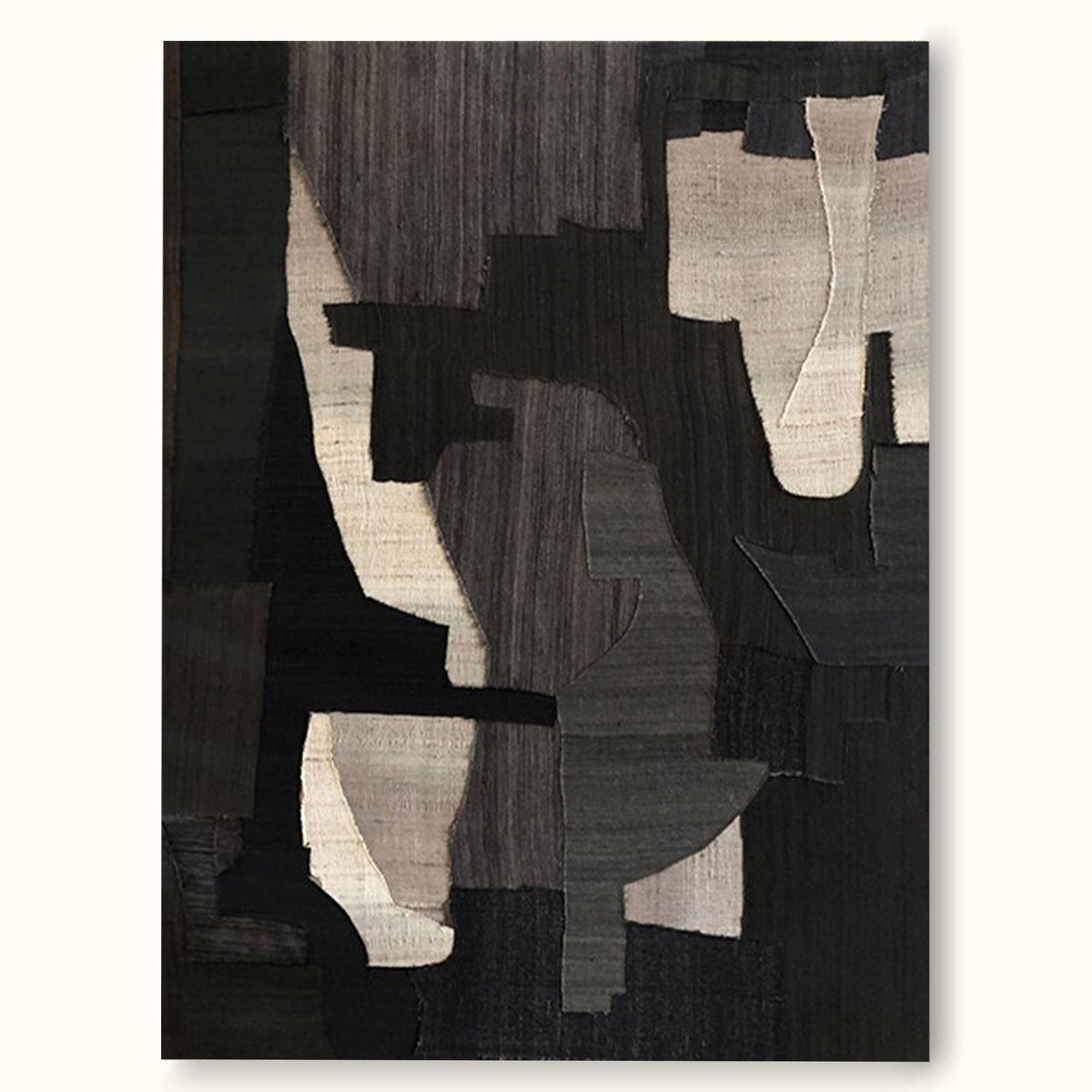 MINIMALIST GEOMETRIC ART- Shades of Silence-SJ#0321