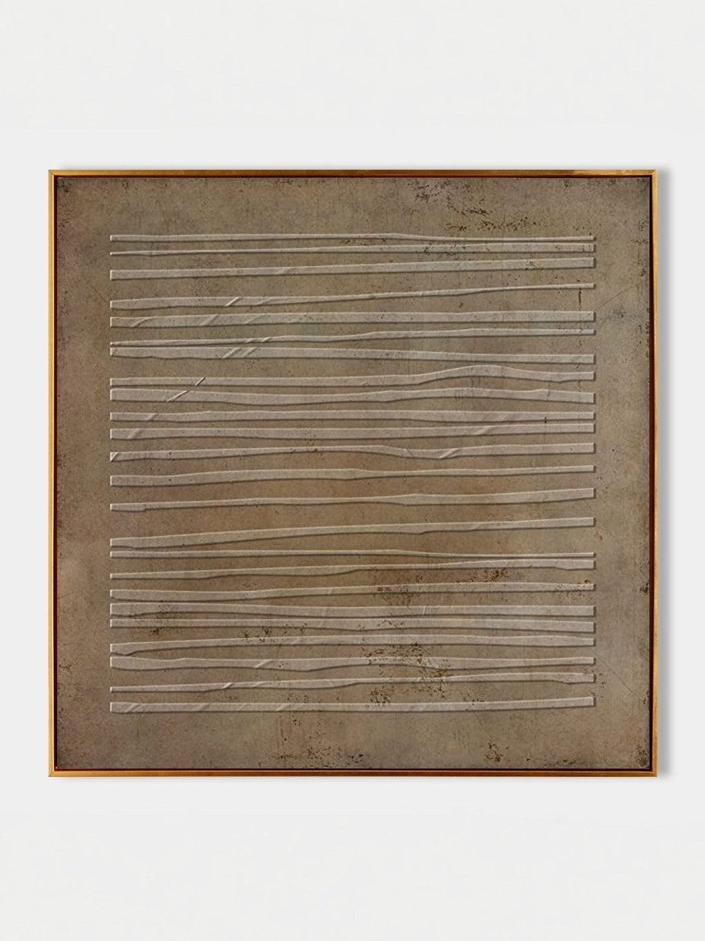 Bronze Linear Texture Wall Art – SJ#0007