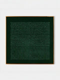 Green Textured Plaster Wall Art Square – SJ#0012