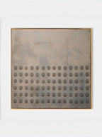 Beige & Grey Wabi-Sabi Wall Art Square – SJ#0010