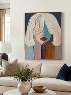 Modern Abstract Textured Wall Art _ WABI Wall Art-SJ#0329