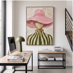 Modern Fashion Portrait Wall Art-SJ#0341