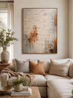 Wabi-Sabi Textured Wall Art – SJ#0063