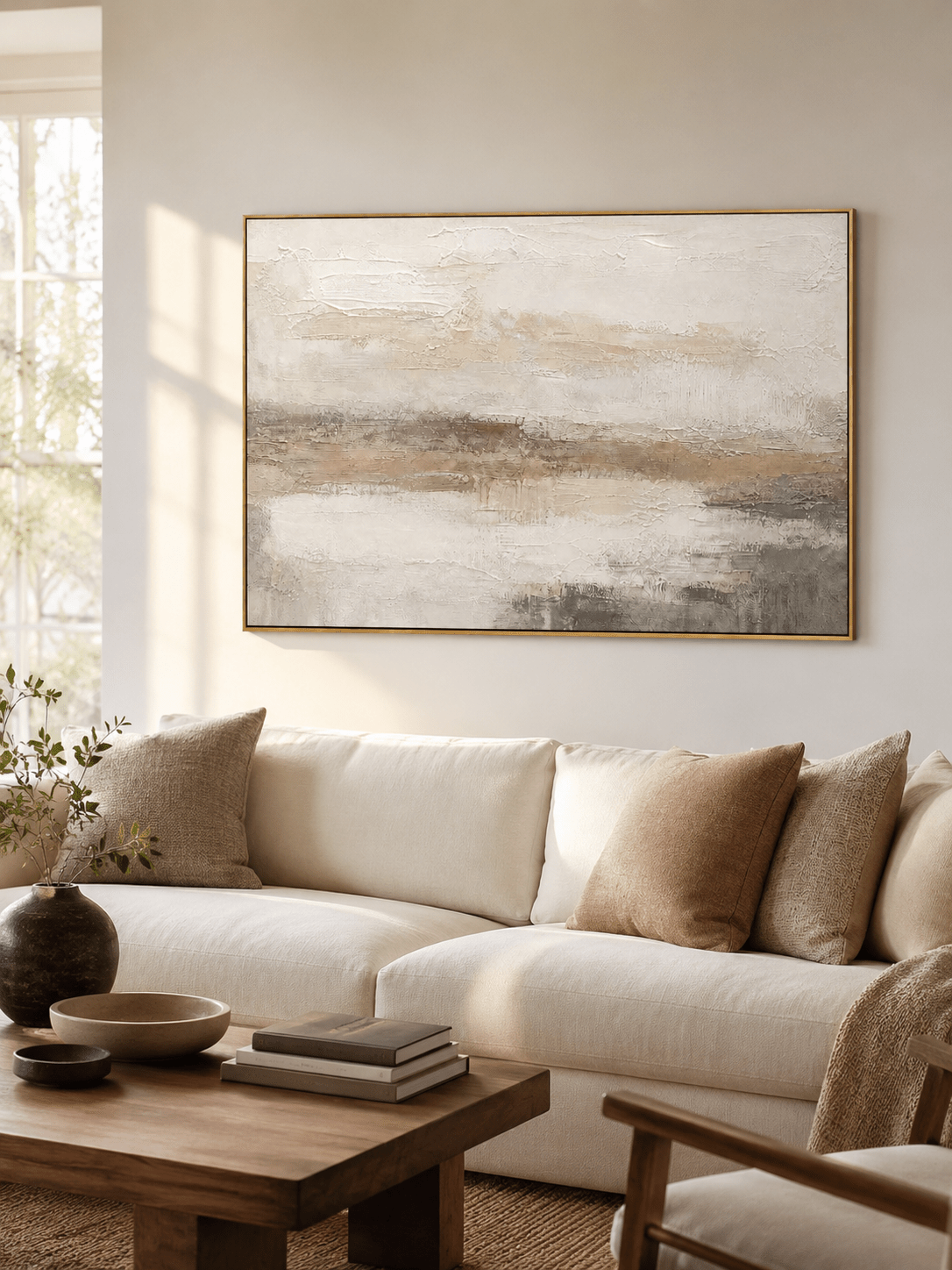 Modern Textured Landscape Wall Art – SJ#0126