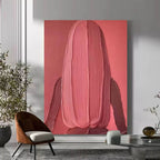 Abstract Geometric Woman Portrait _ Modern Face Canvas -SJ#0347