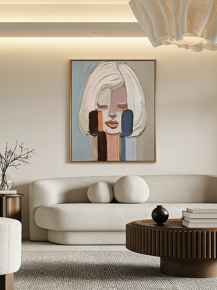 Modern Abstract Impasto Wall Art -SJ#03