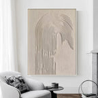 Wabi Sabi Beige & Brown Abstract -#SJ0318