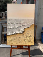 Wabi-Sabi Abstract Beach Wall Art – SJ#0076