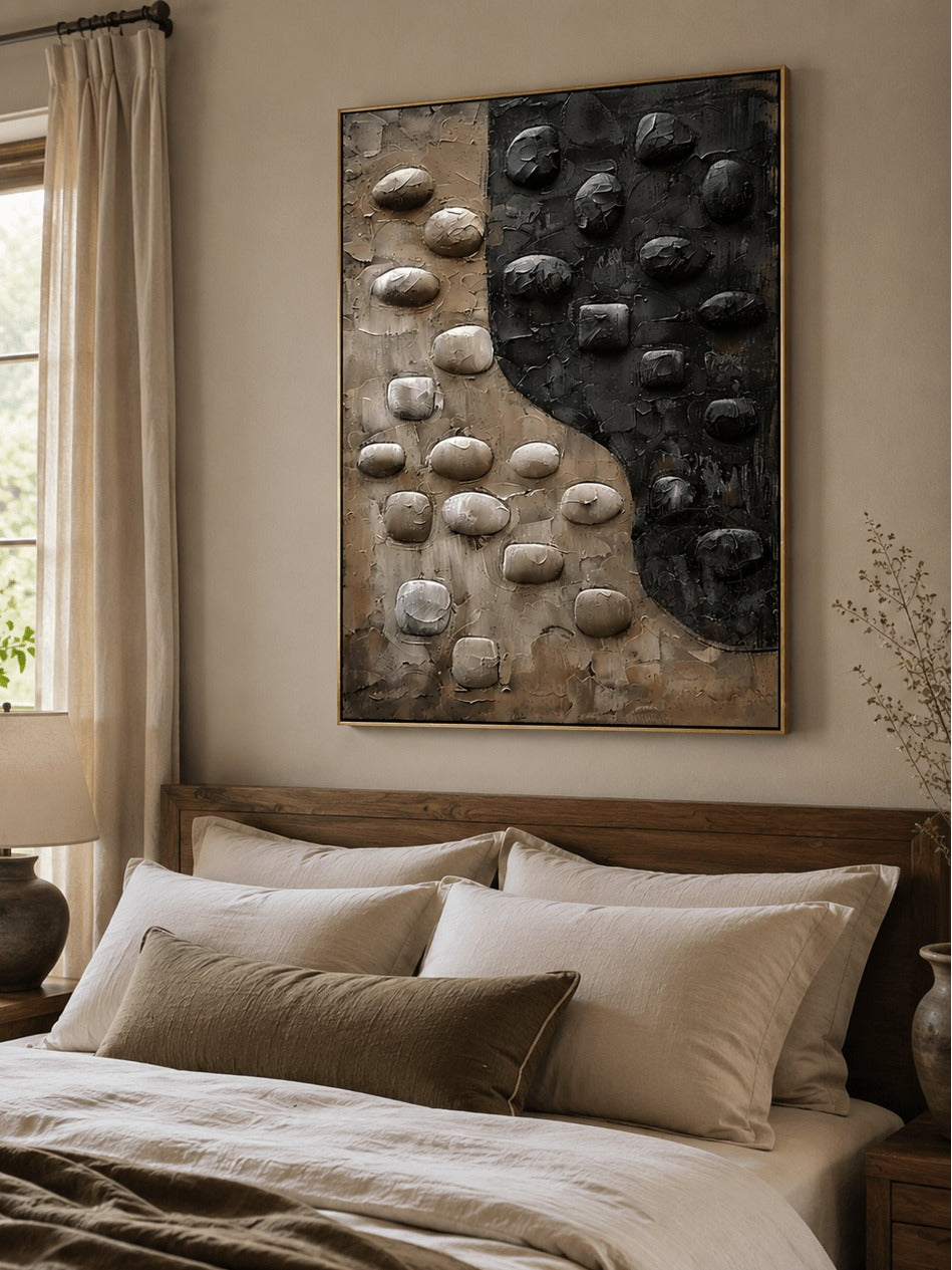 Modern 3D Textured Canvas Painting – SJ#0068