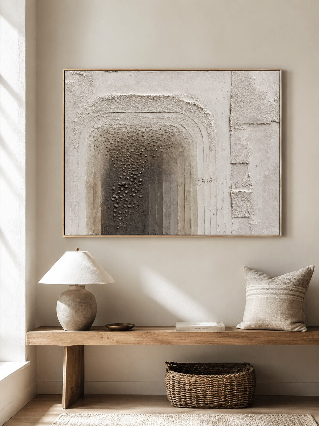 Modern Textured Abstract Wall Art – SJ#0127