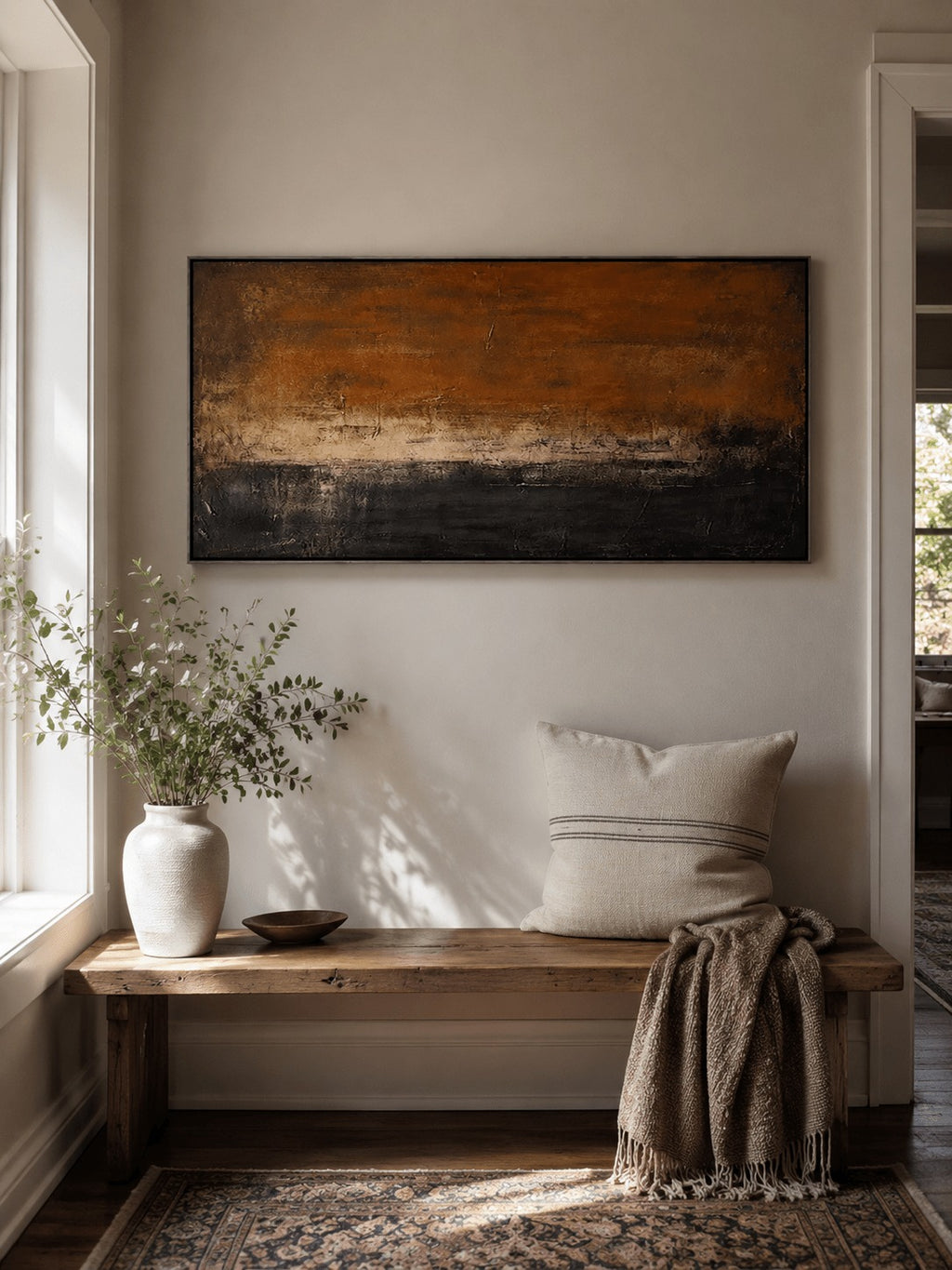 Wabi-Sabi Abstract Wall Art – SJ#0136