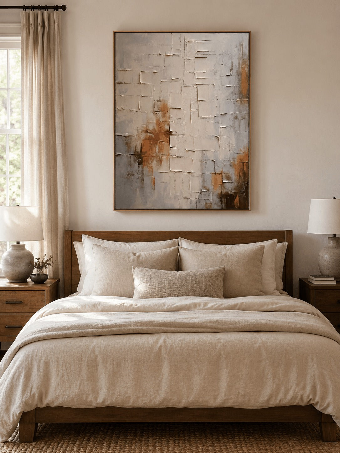 Wabi-Sabi Textured Wall Art – SJ#0063