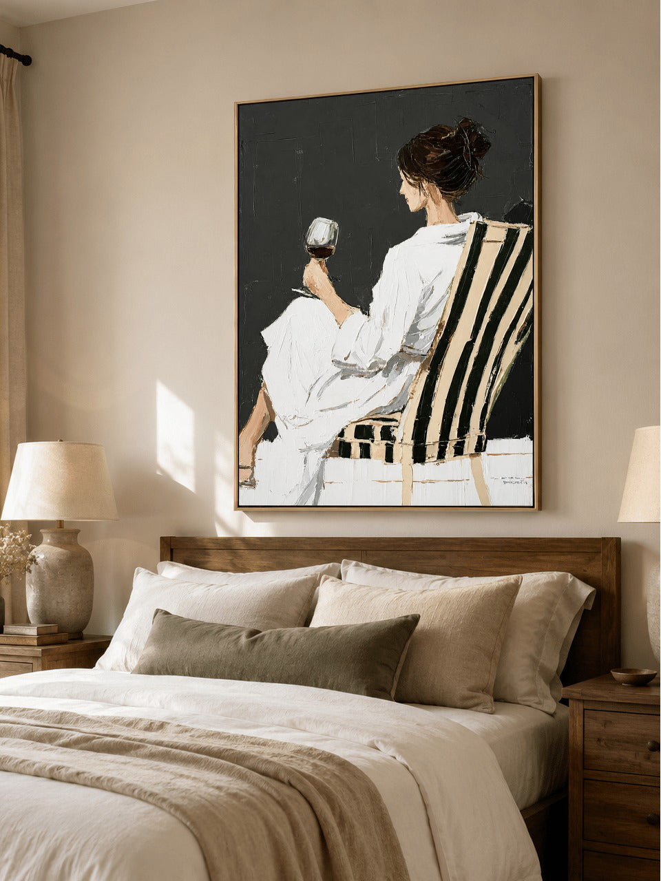 Modern Impasto Figurative Wall Art – SJ#0344