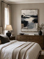 Wabi-Sabi Textured Landscape Wall Art – SJ#0087