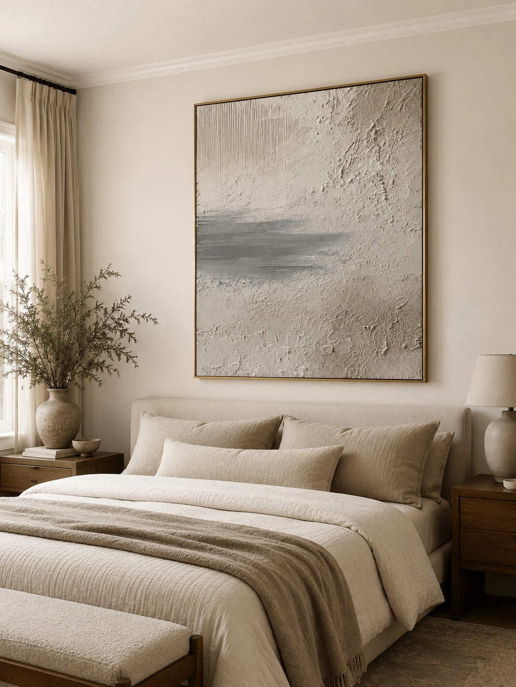 Wabi-Sabi Textured Wall Art – SJ#0088