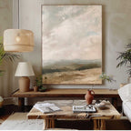 Vintage Countryside Painting Country Landscape Oil Painting Vintage Landscape Wall Art Painting-SJ#0209