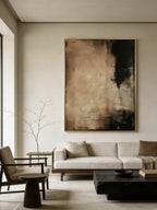 Wabi-Sabi Abstract Tranquility Painting – SJ#0069