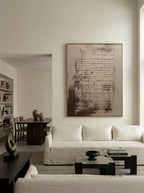 Wabi-Sabi Geometric Texture Wall Art – SJ#0084