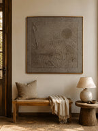 Wabi-Sabi Textured Wall Art – SJ#0038