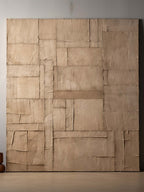 Wabi-Sabi Brown Texture Wall Art – SJ#0083