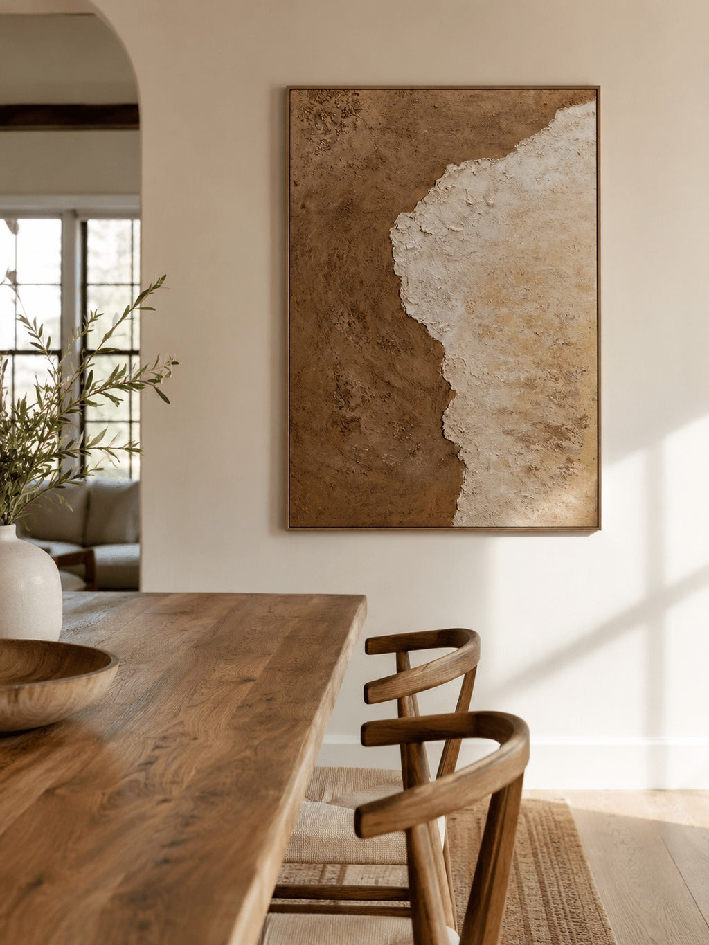 Wabi-Sabi Textured Wall Art – SJ#0059