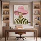 Modern Fashion Portrait Wall Art-SJ#0341