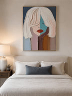 Modern Abstract Textured Wall Art _ WABI Wall Art-SJ#0329