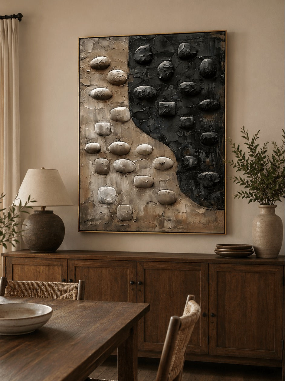 Modern 3D Textured Canvas Painting – SJ#0068