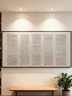 Minimalist Linear Texture Wall Art – SJ#0129