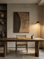 Wabi-Sabi Minimalist Abstract Painting – SJ#0072