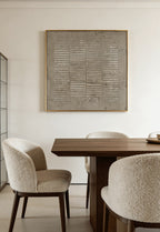 Wabi-Sabi Textured Earth Tone Wall Art-#0001