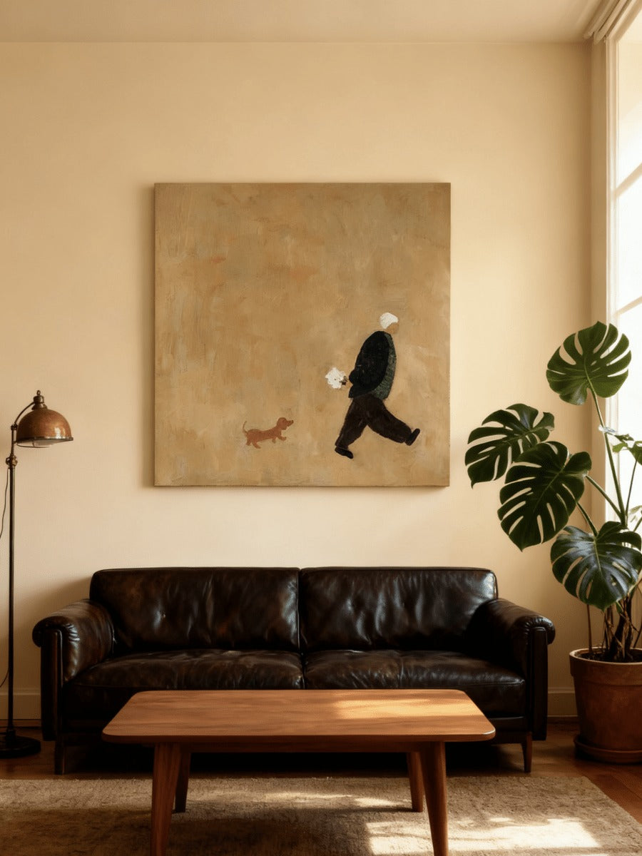 Whimsical Impressionist Canvas Painting – SJ#0026