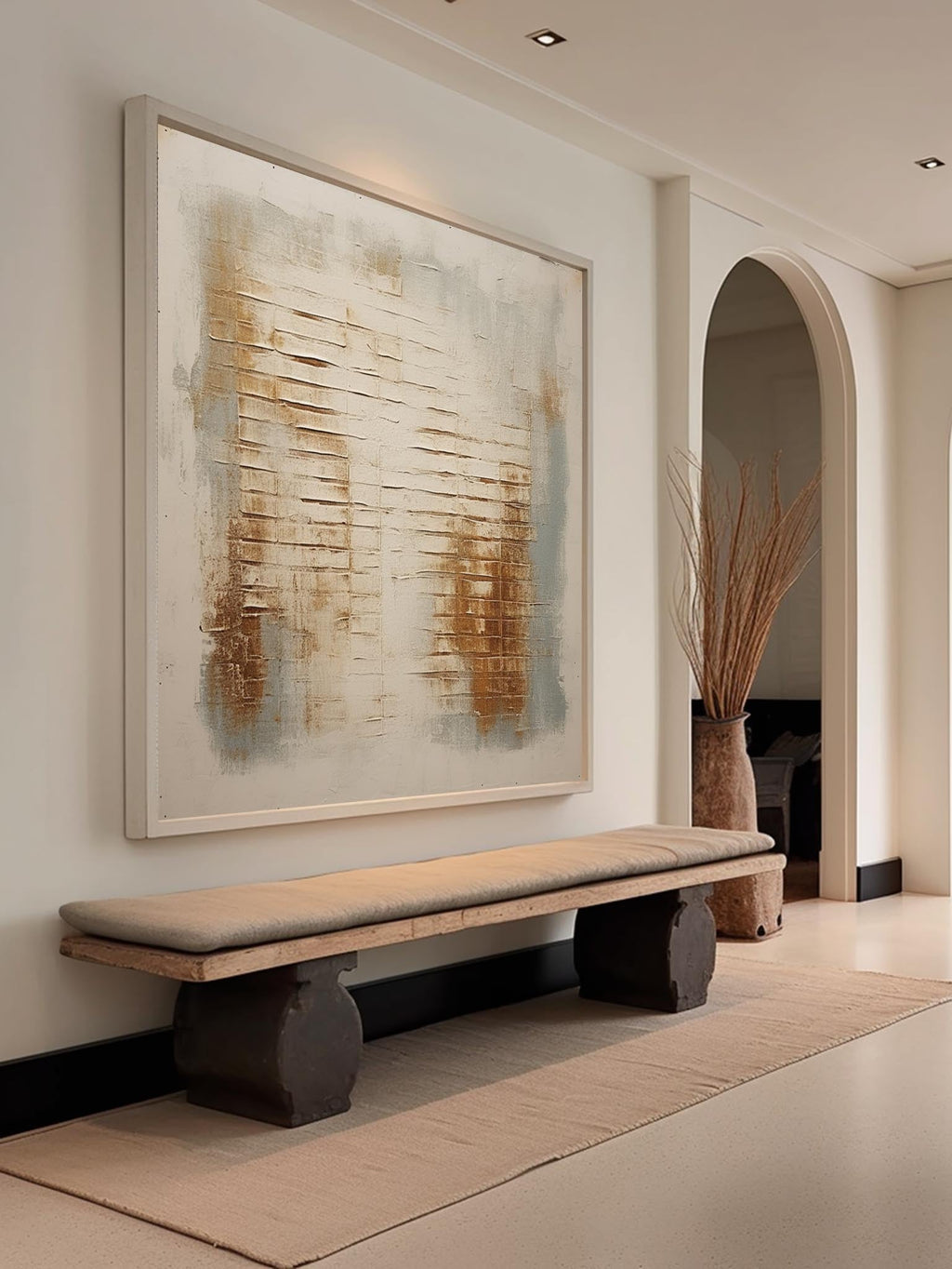 Modern Textured Abstract Wall Art – SJ#0039