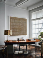 Beige & Bronze Wabi-Sabi Wall Art – SJ#0005