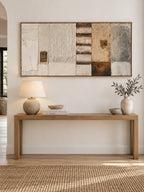 Horizontal Textured Wall Art _ Wabi-Sabi Wall Art –SJ#0138